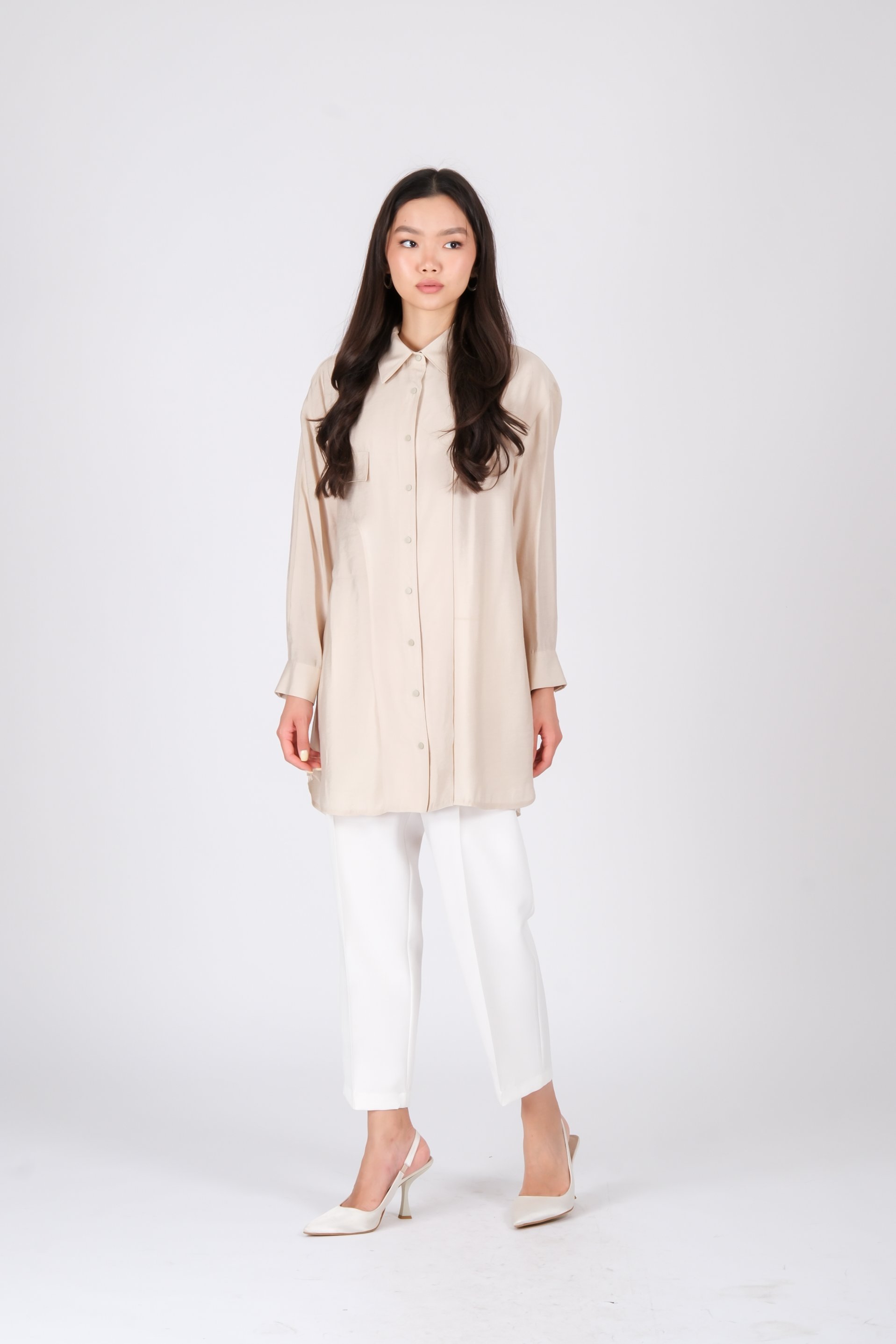 S-25-263 MASSİMO DONNA TUNİK - Taş