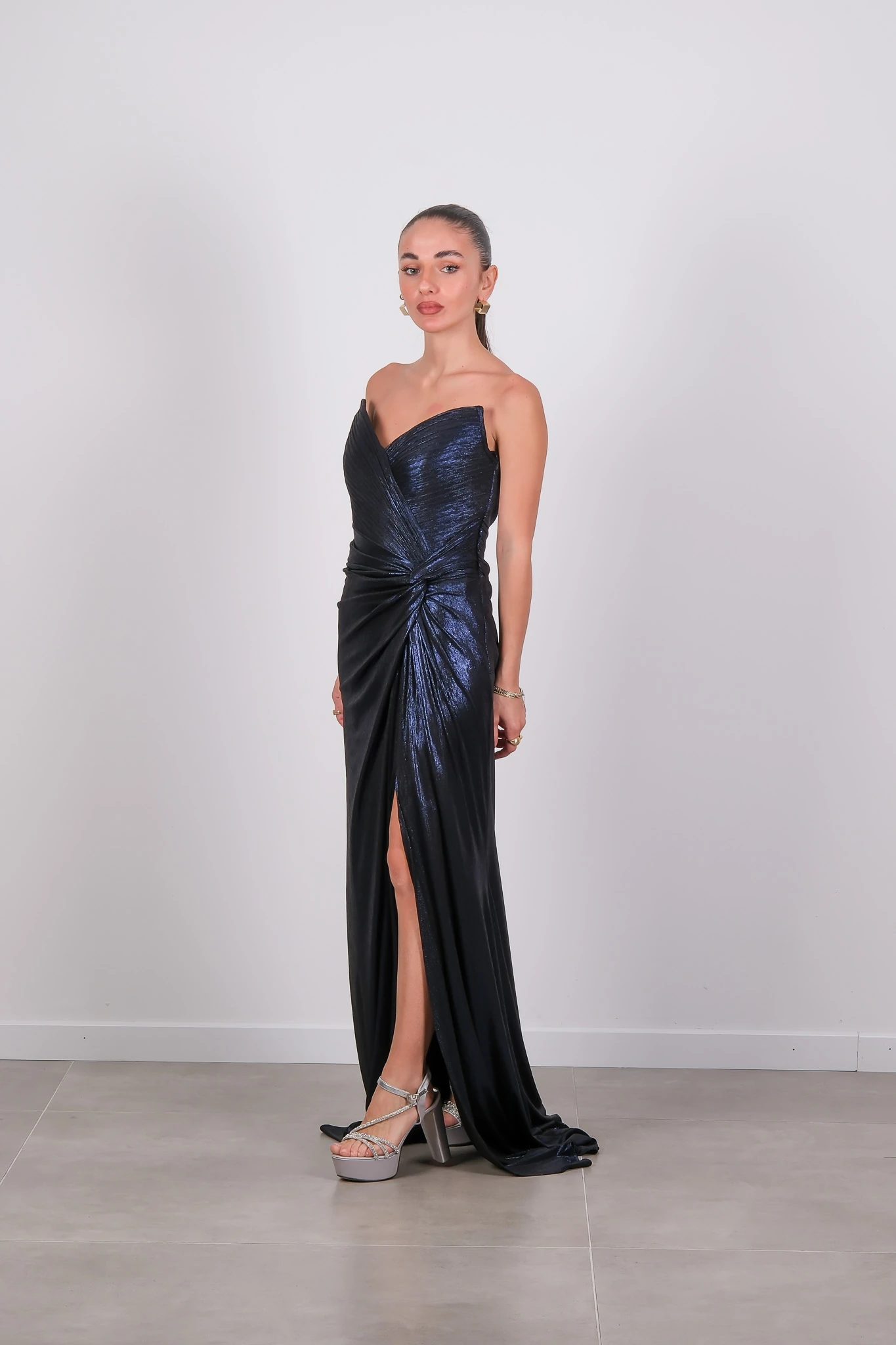 10032 FOR COSTUME ABİYE - Lacivert