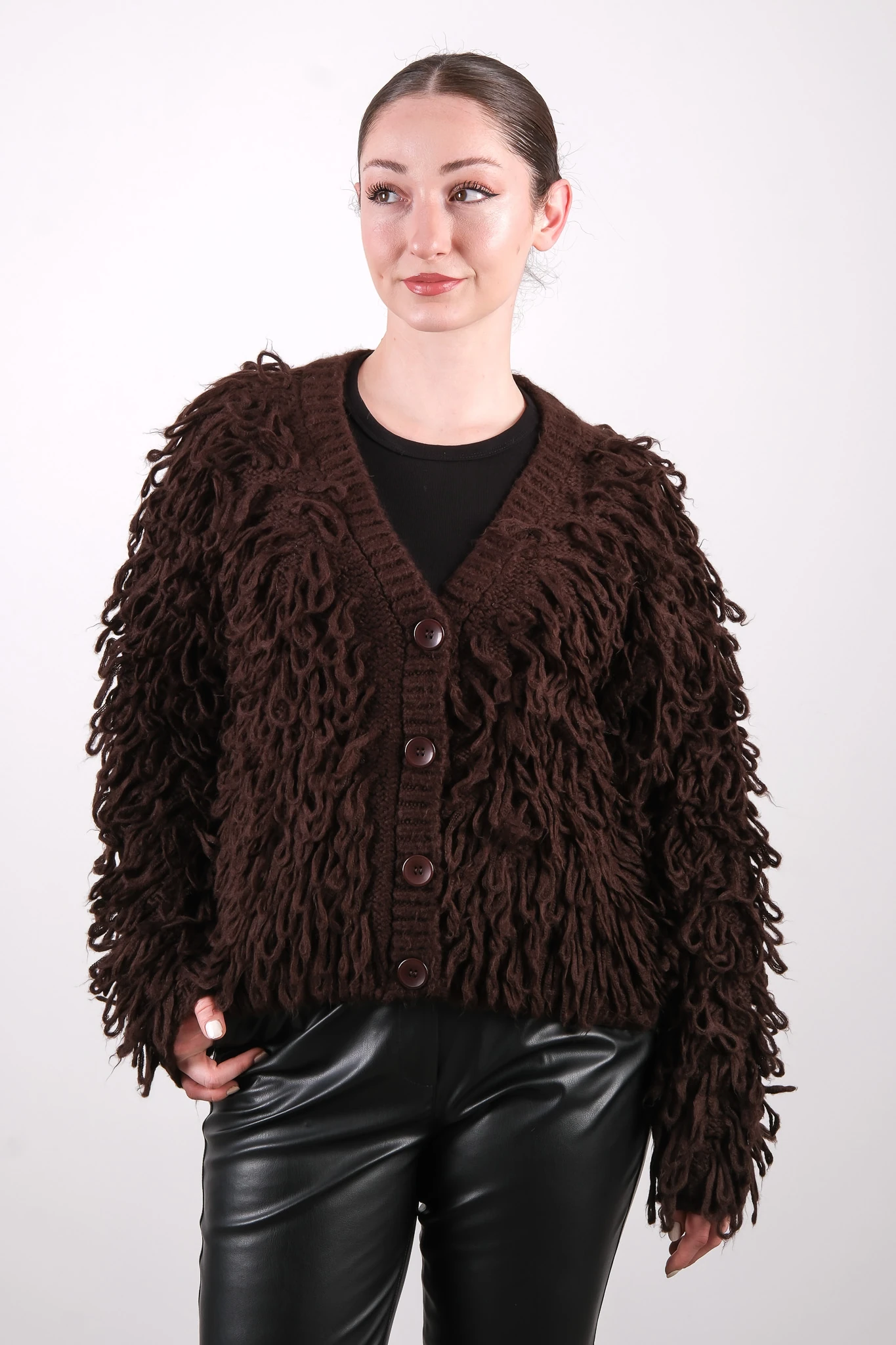 1005668 İKOLL HIRKA - Kahverengi