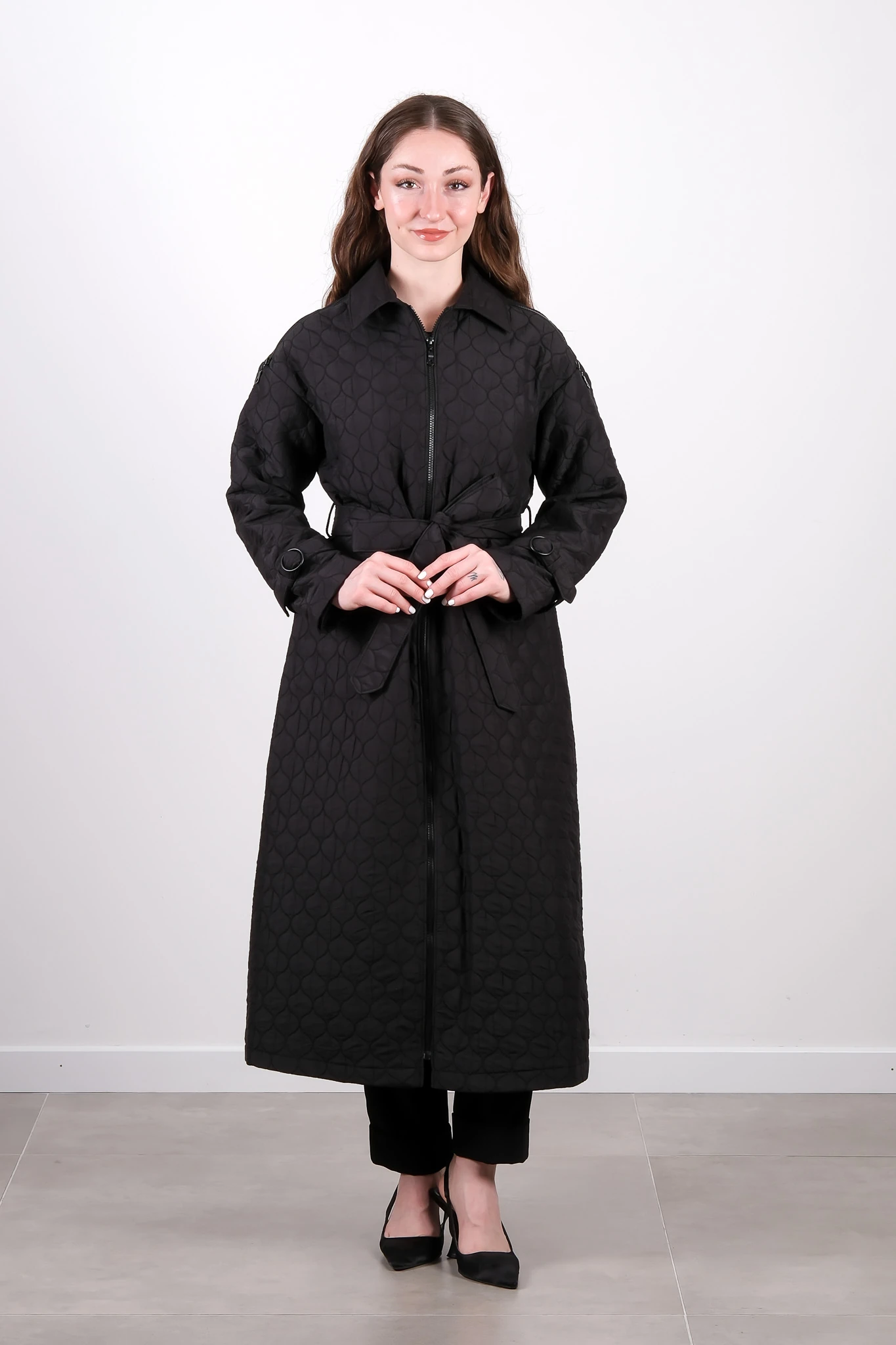 W-26-833 MASSİMO DONNA KAP - Siyah