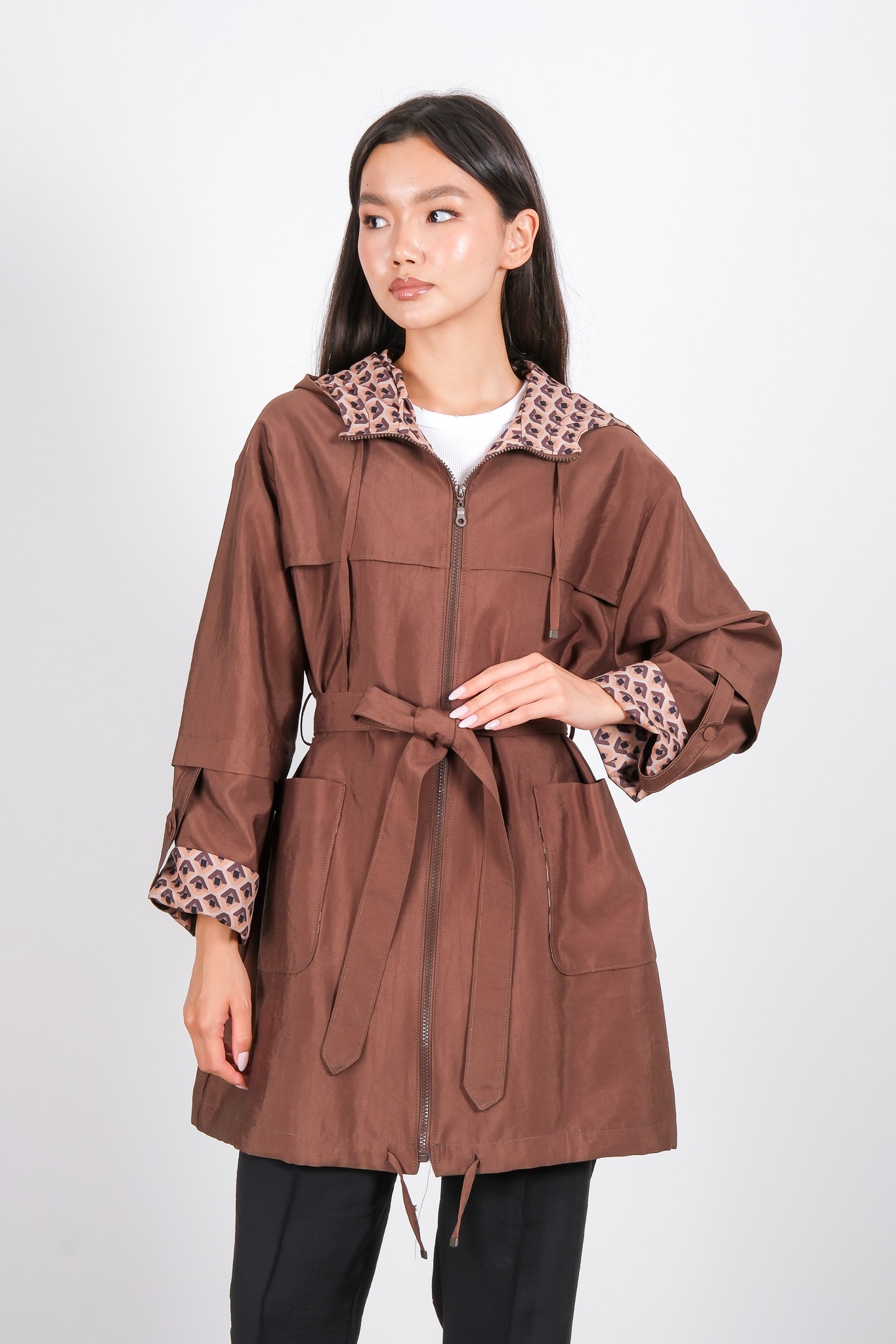 W-26-275 MASSİMO DONNA CEKET - Kahve