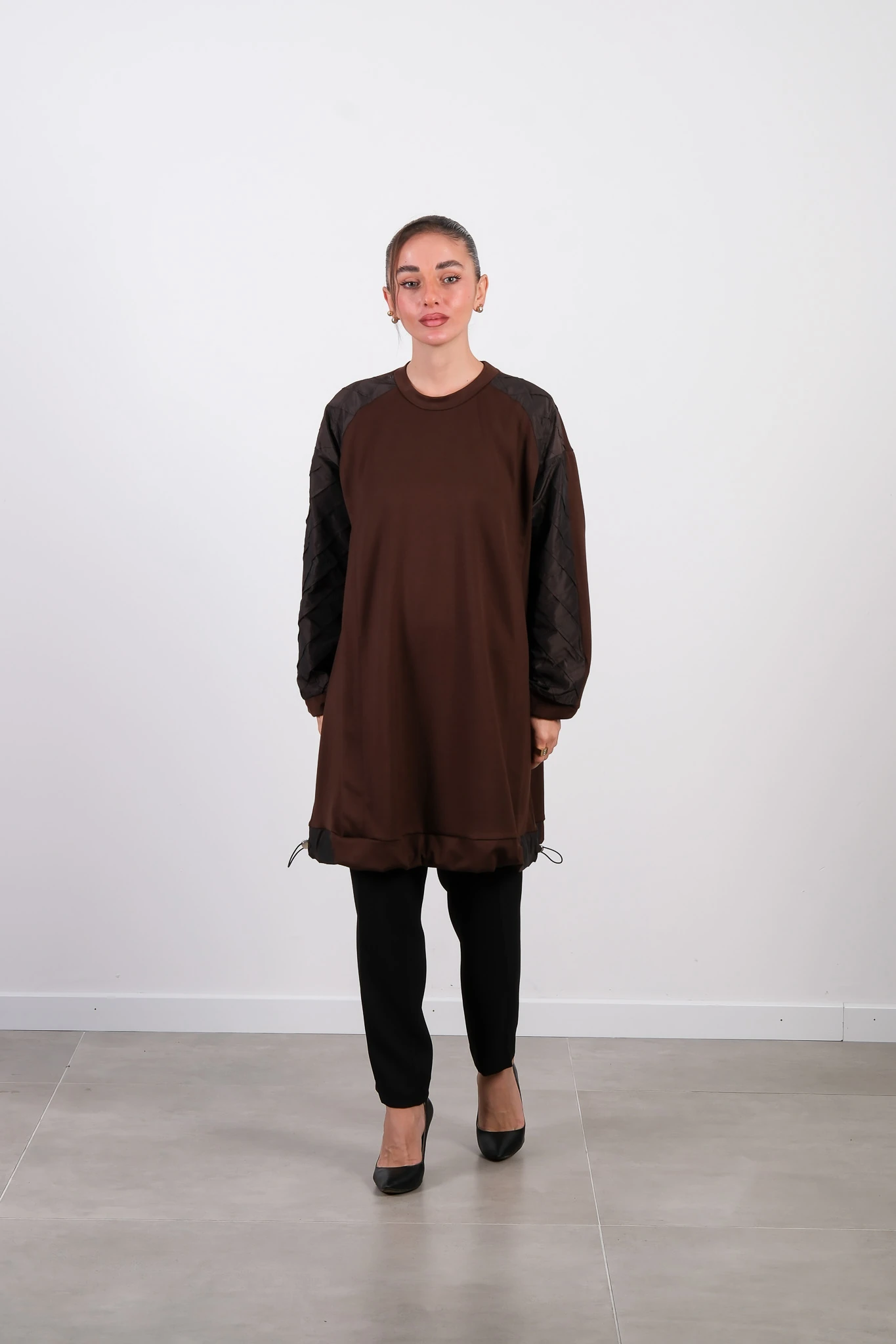 38040 MİSSWHENCE TUNİK - Kahverengi