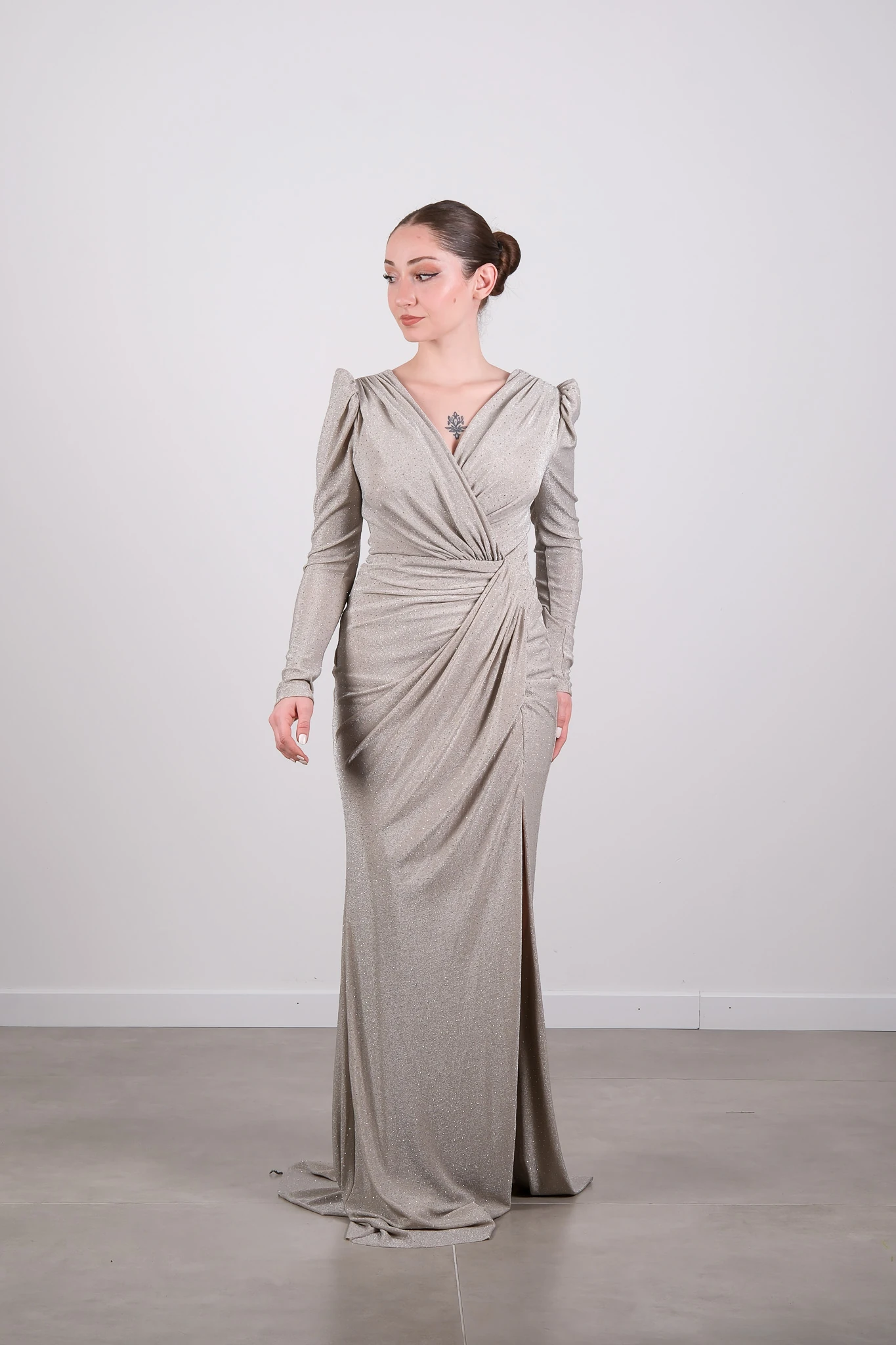 10303 FOR COSTUME ABİYE - Vizon