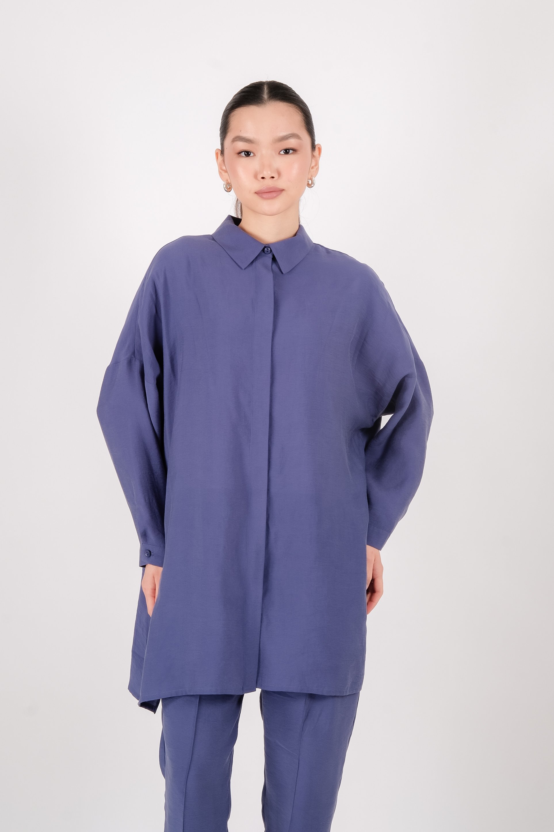S-25-211 MASSİMO DONNA TUNİK - İndigo