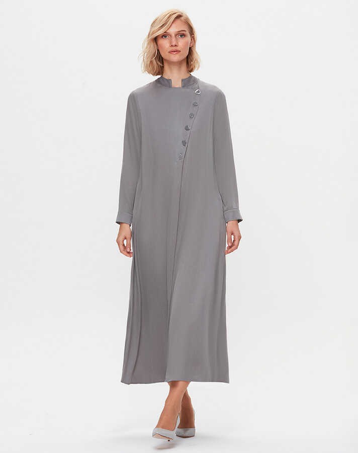 4001 MISS DALIDA DRESS - Anthracite