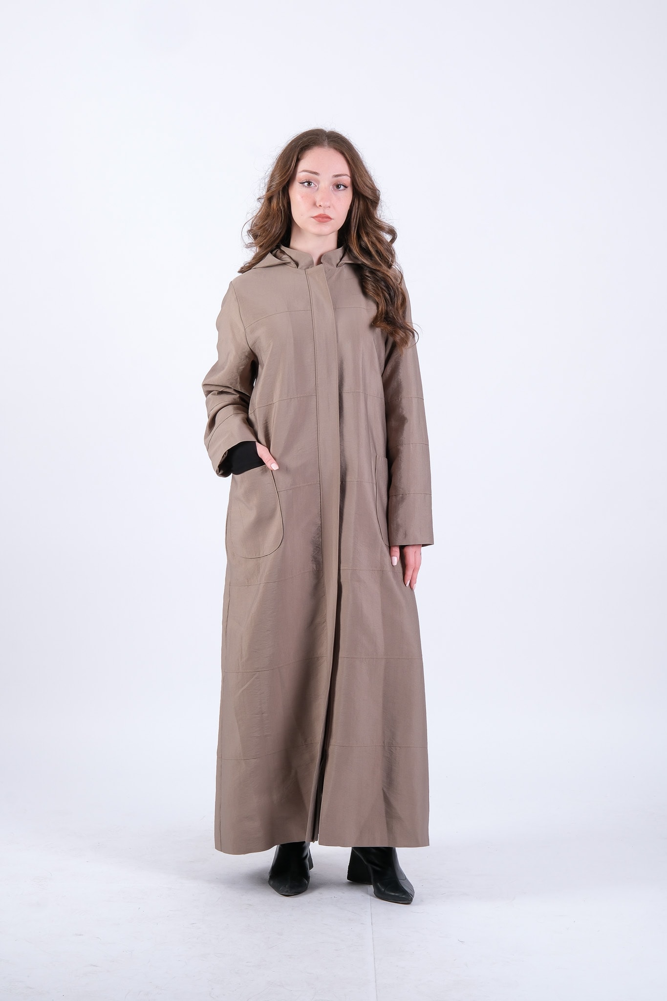 W-26-855 MASSİMO DONNA KAP - Vizon