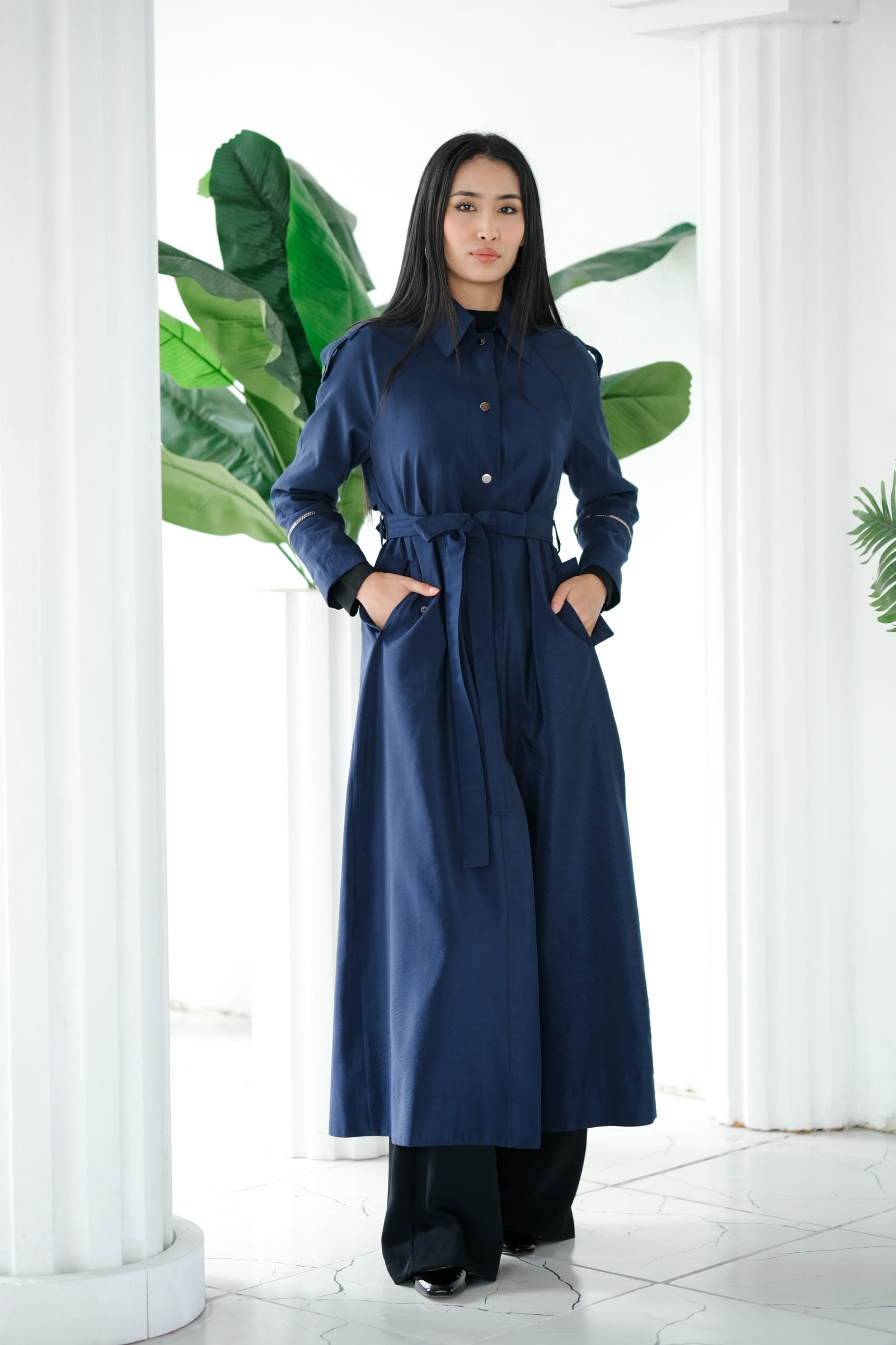 s-25-813 MASSİMO DONNA PARDESİ - Lacivert