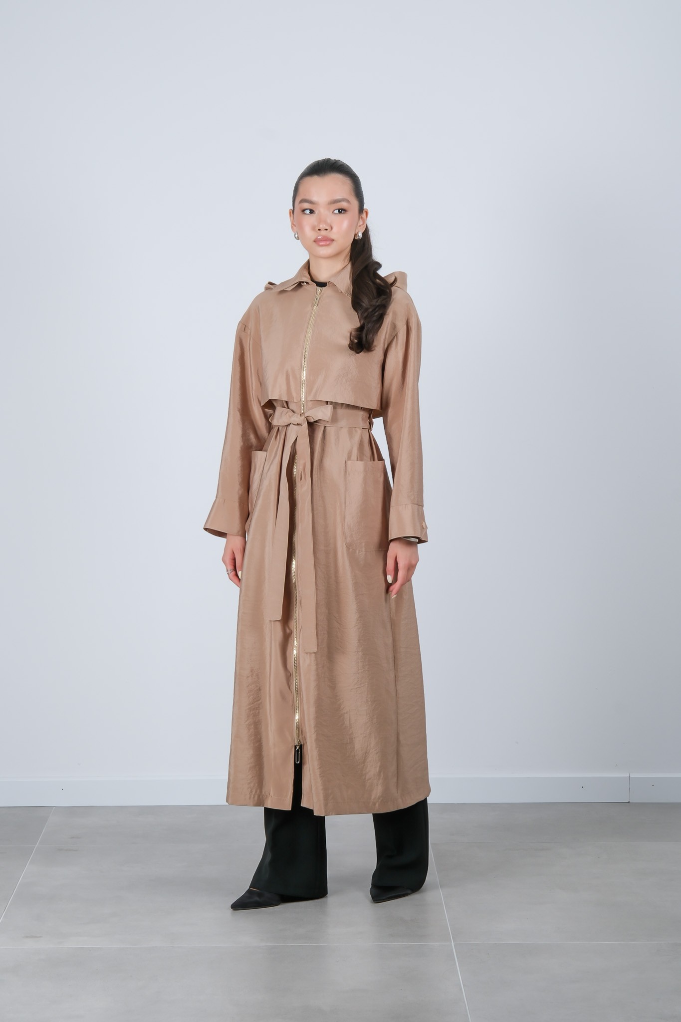 S-25-844 MASSİMO DONNA KAP - Bej