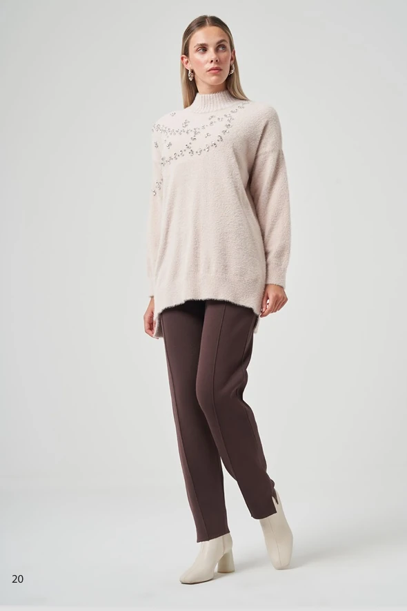 7002 NUSS TUNİK - Bej