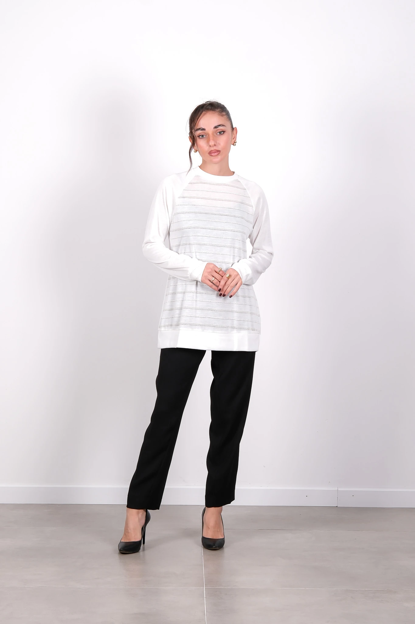 8031 LOOK TUNİK - Ecru