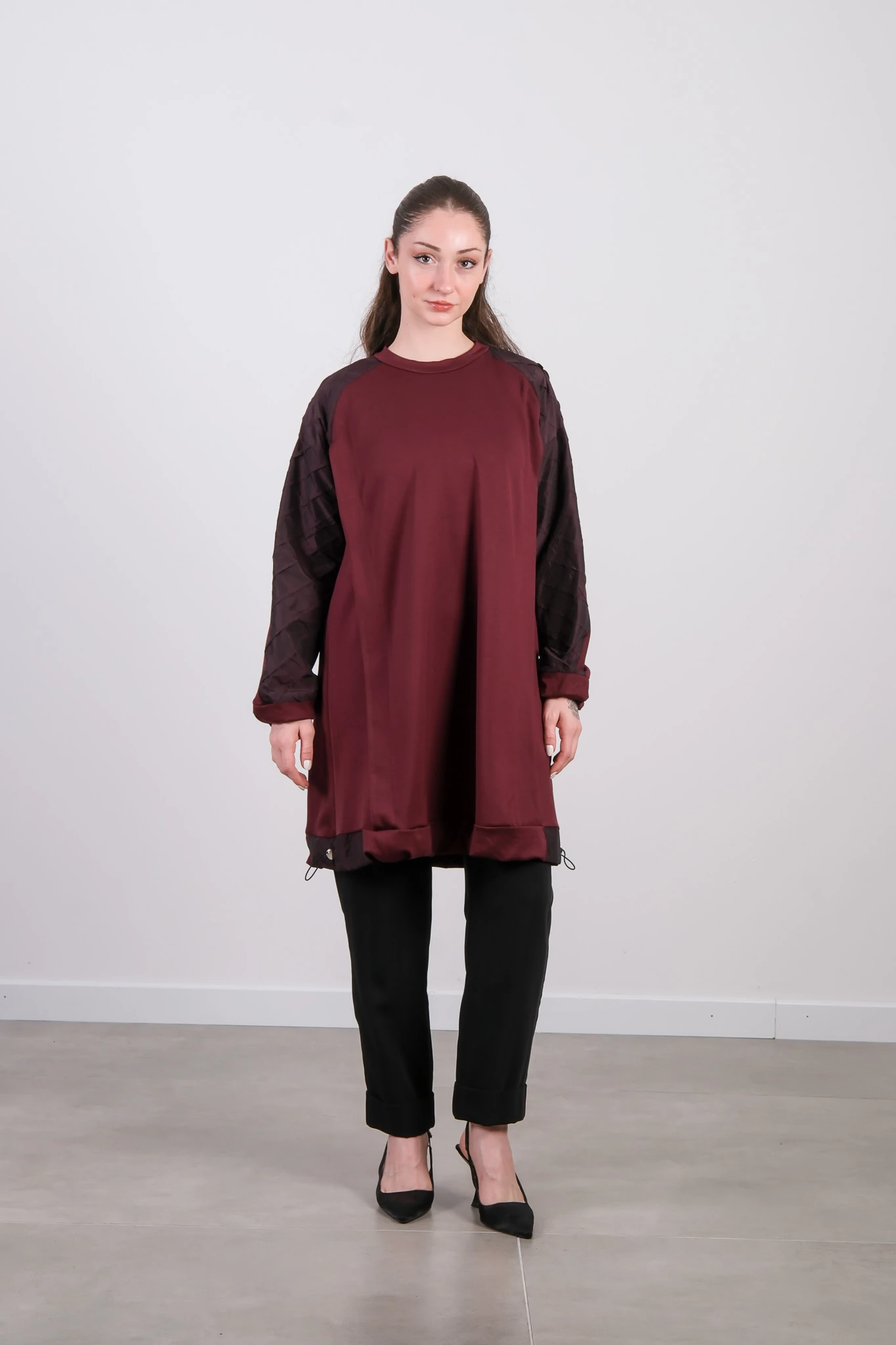 38040 MİSSWHENCE TUNİK - Bordo