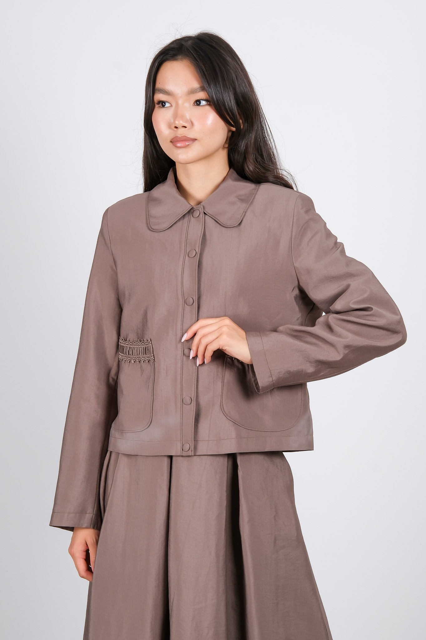 W-26-265 MASSİMO DONNA CEKET - Mink