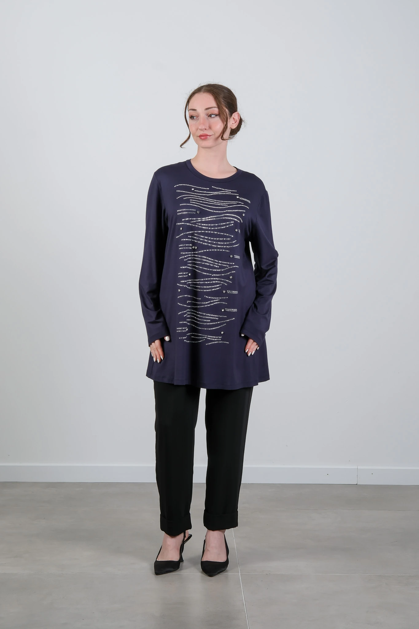 8145 LOOK TUNİK - Lacivert