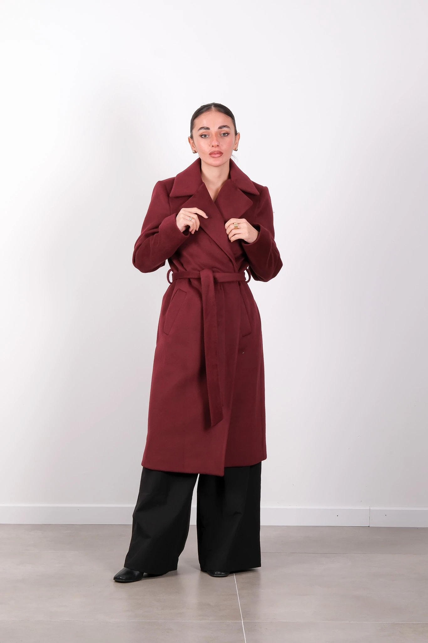 2301 MASSİMO DONNA KABAN - Bordo