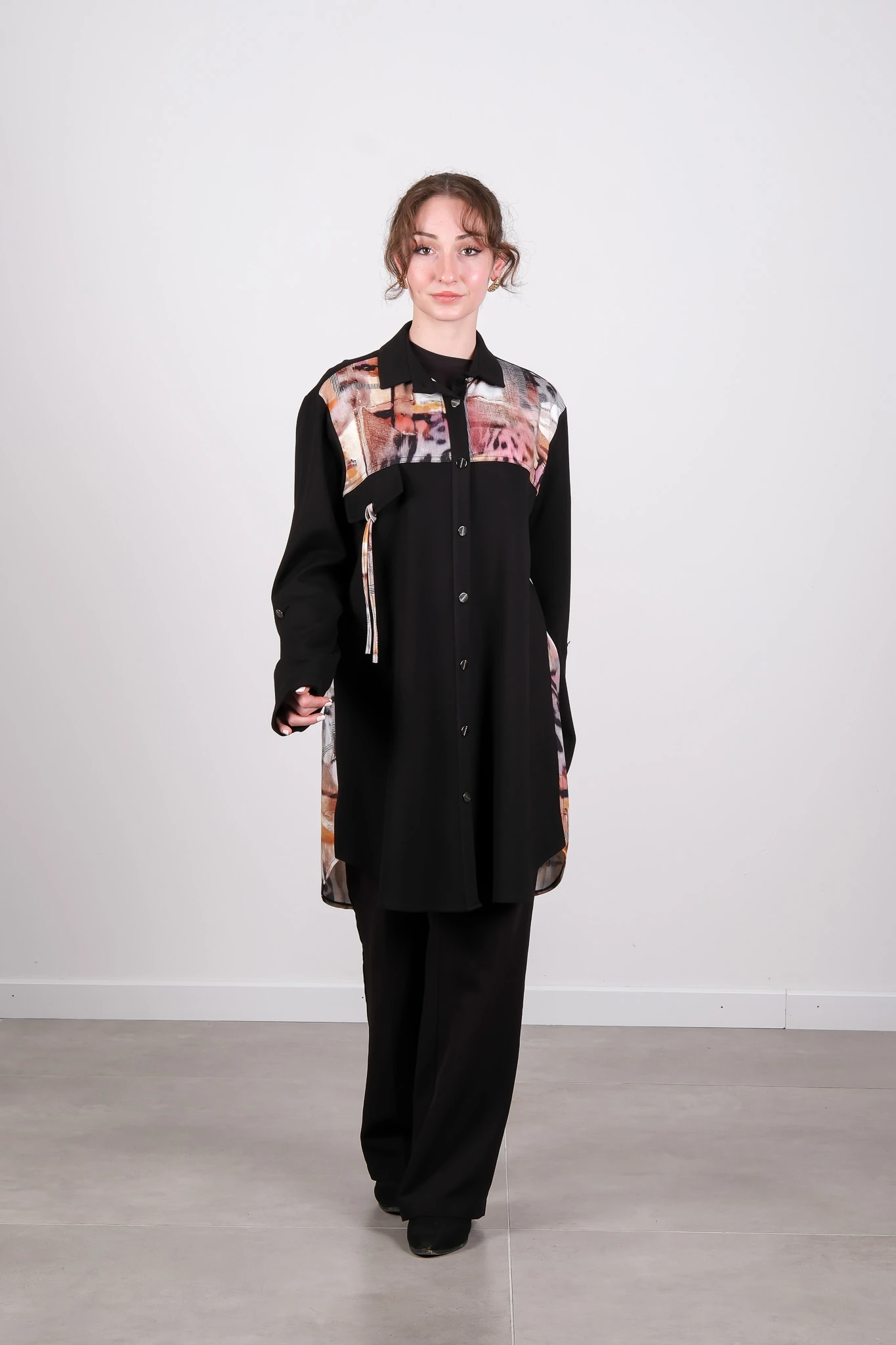 5854 LOOK TUNİK - Black