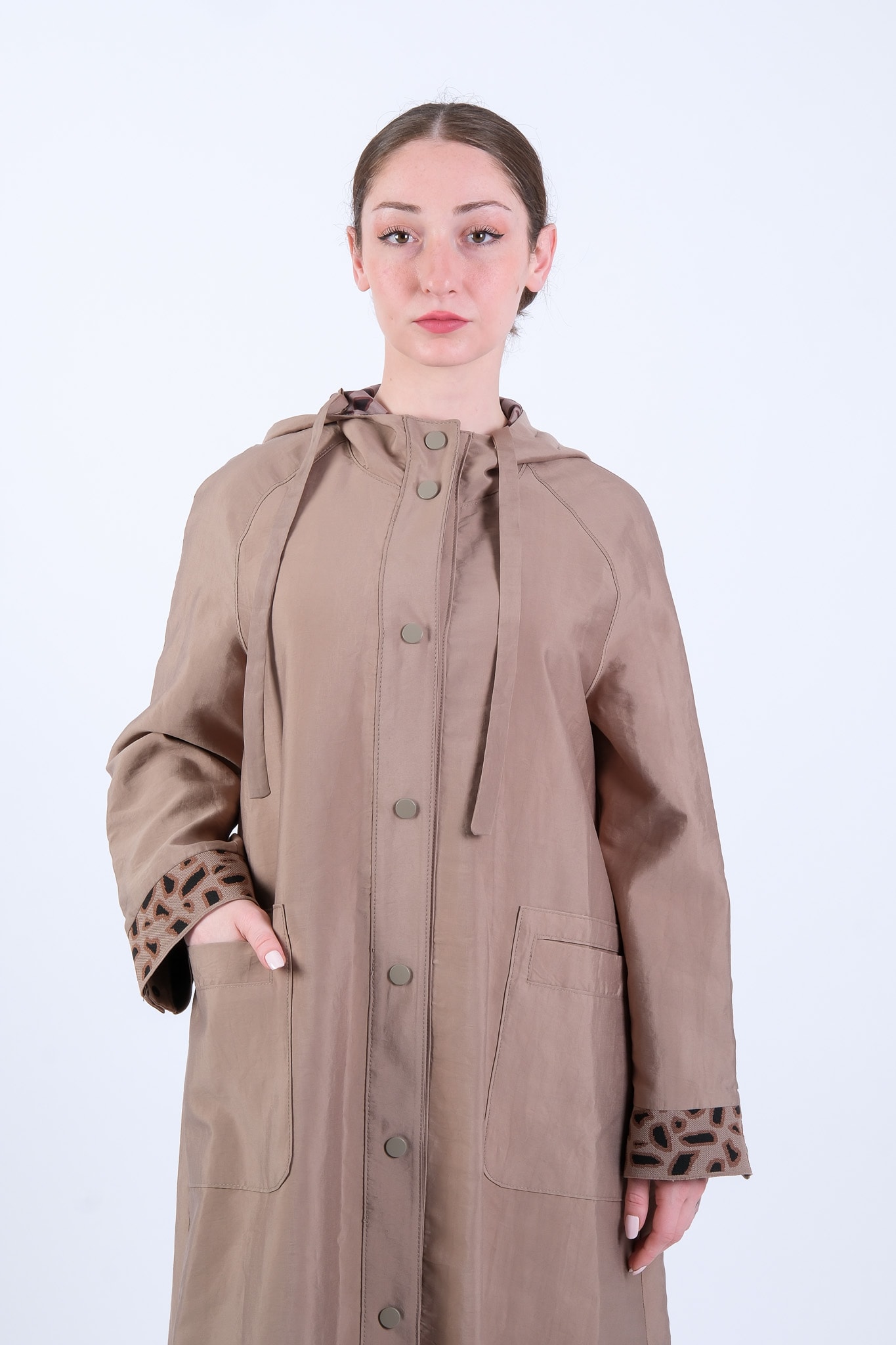 W-26-861 MASSİMO DONNA KAP - Mink