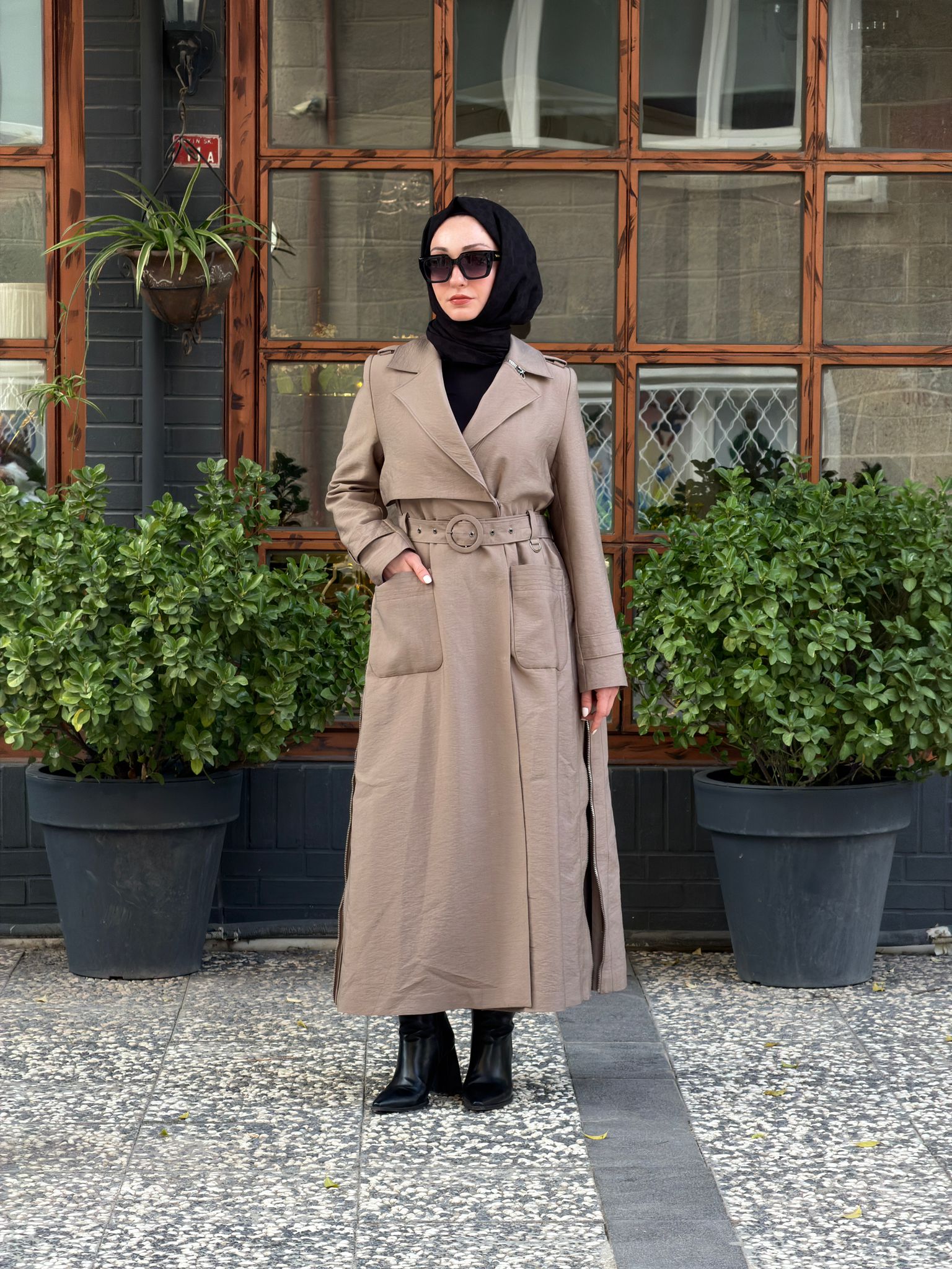 W-26-814 MASSİMO DONNA TRENCH