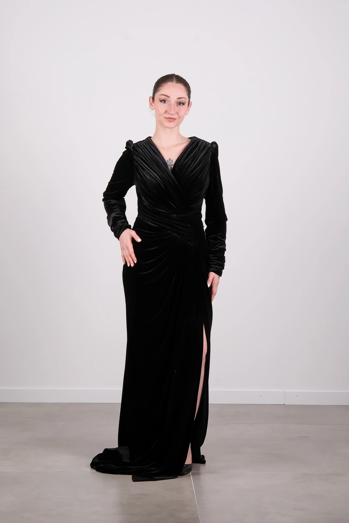 10328 FOR COSTUME ABİYE - Siyah