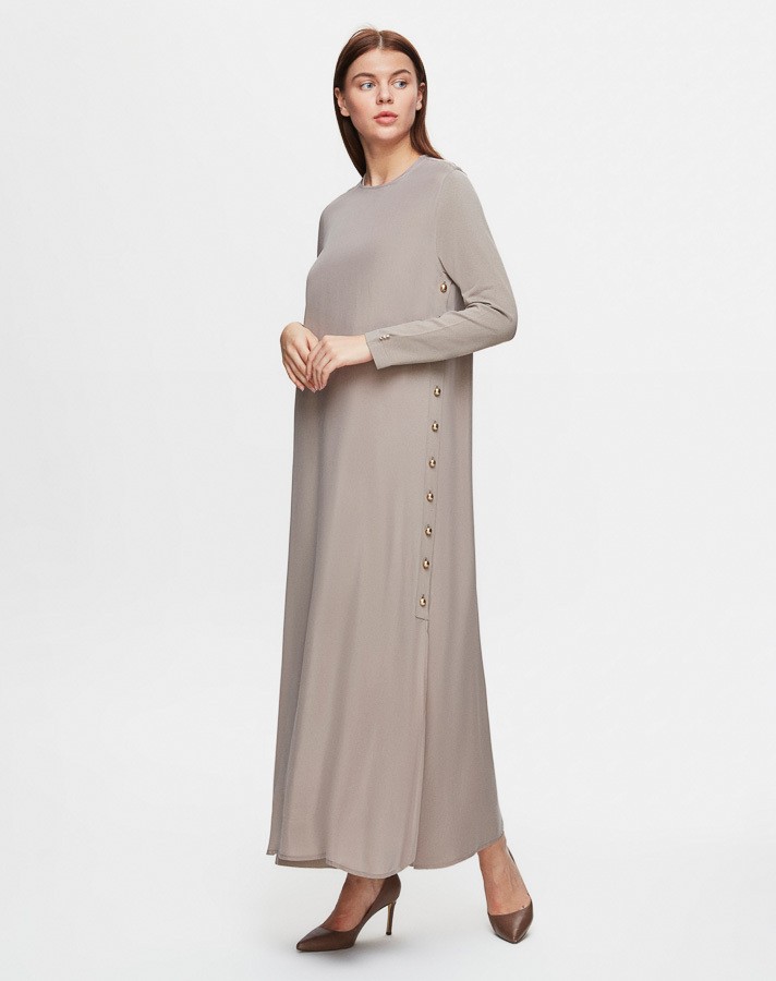 4052 MISS DALIDA DRESS - Gray