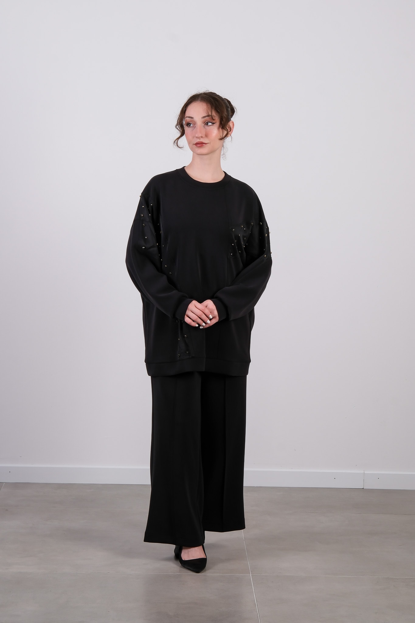 1037 NUSS TAKIM - Black