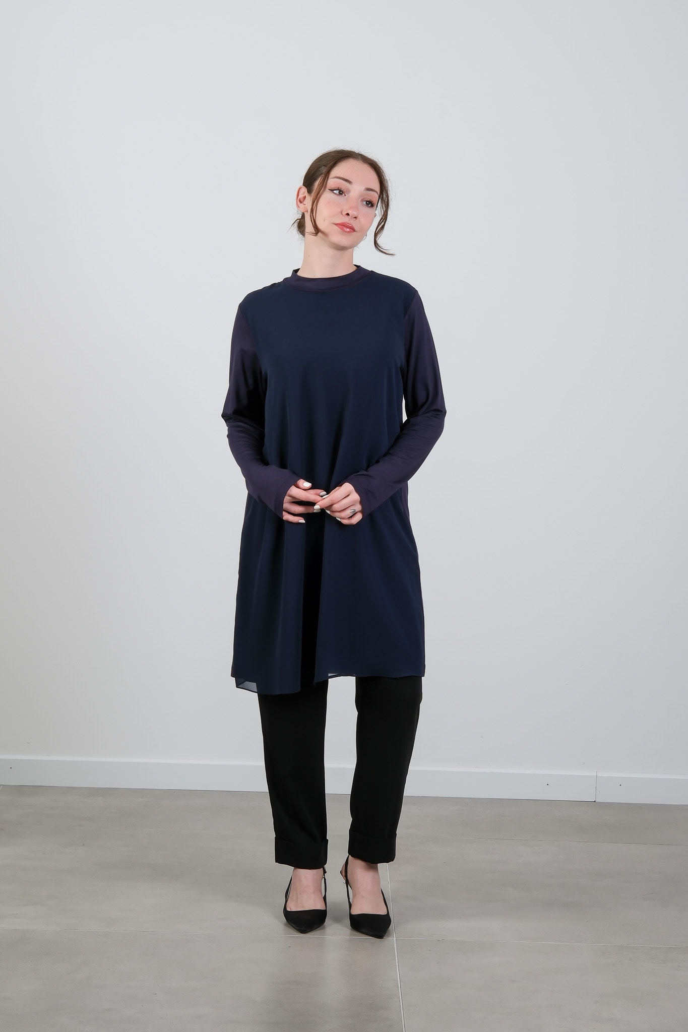 1624 LOOK TUNİK - Lacivert