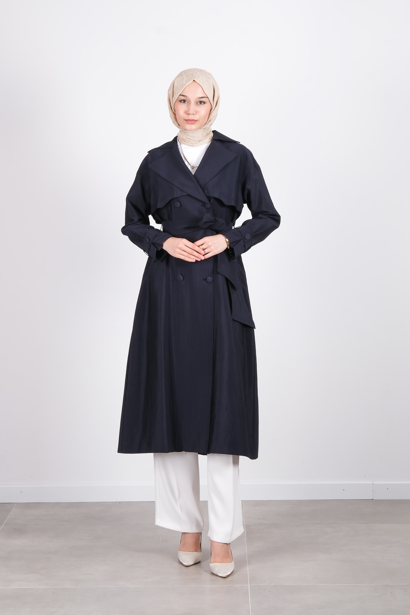 W-26-877 MASSİMO DONNA TRENÇKOT