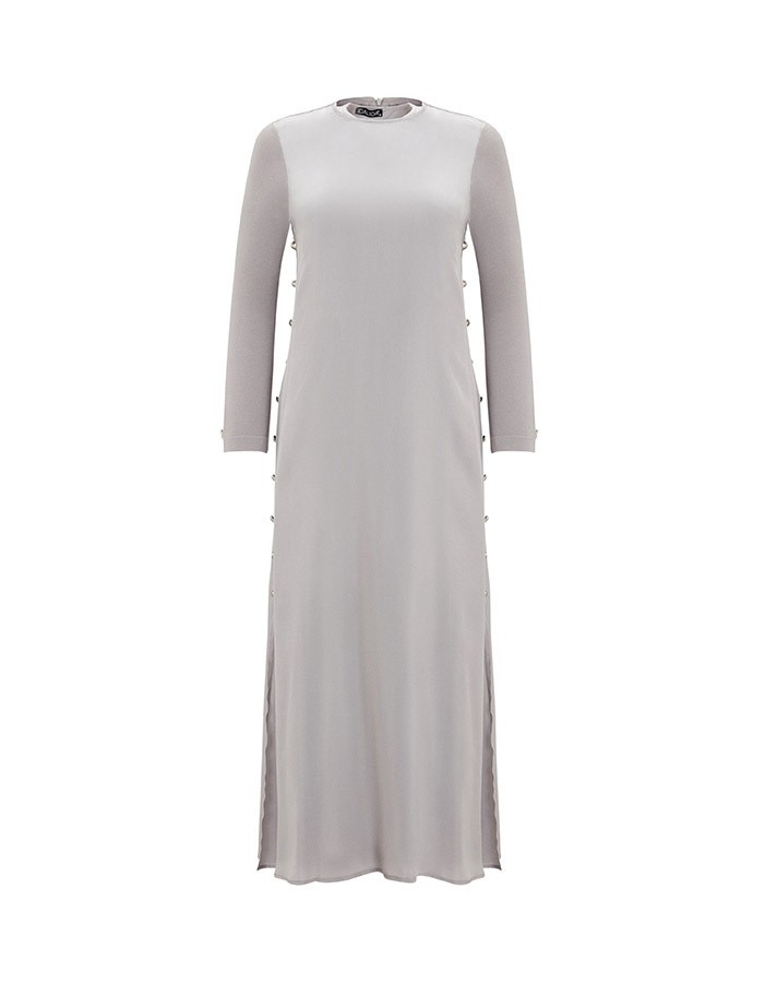 4052 MISS DALIDA DRESS - STONE