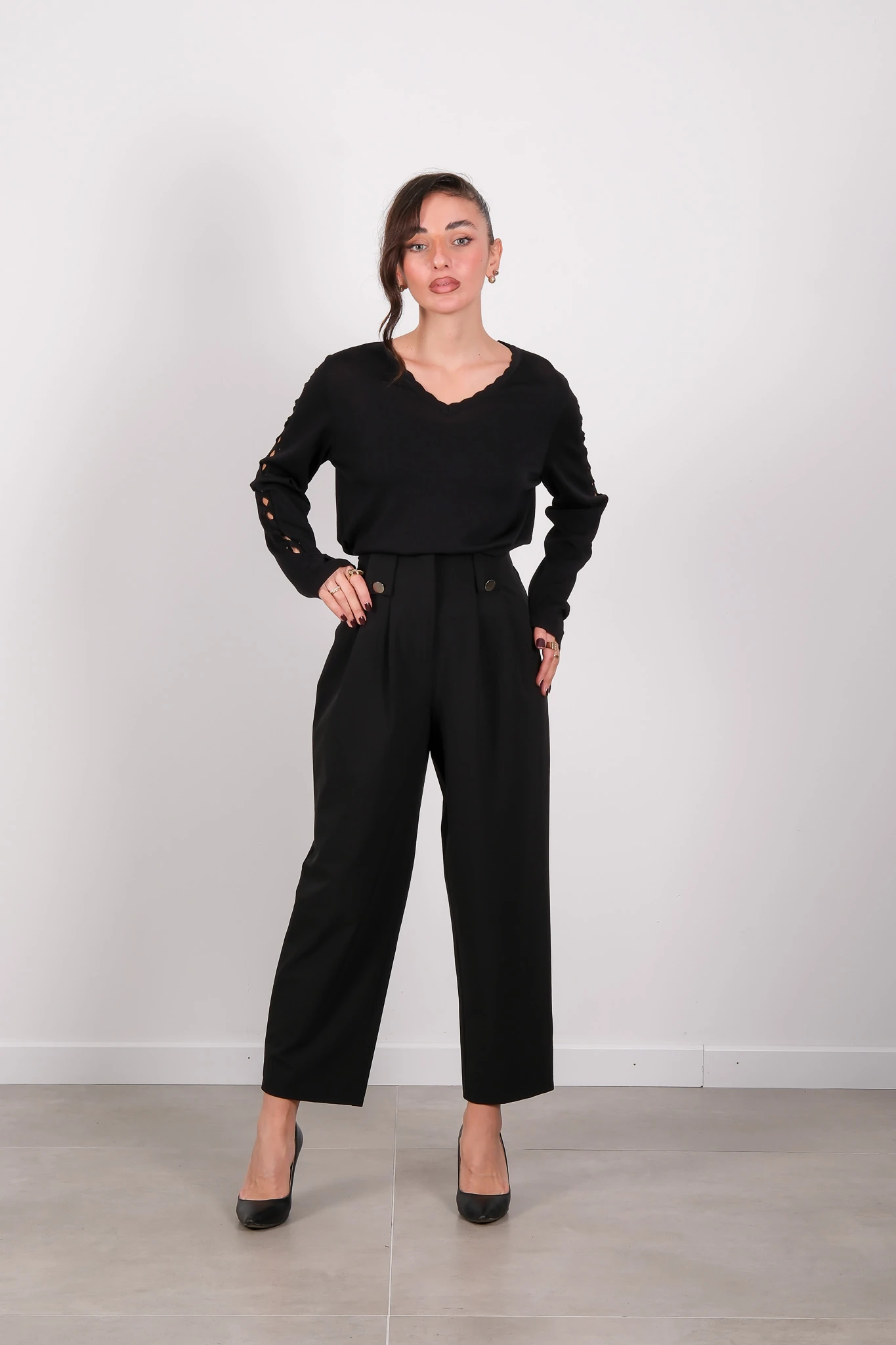 64135 ON TRİKO PANTOLON