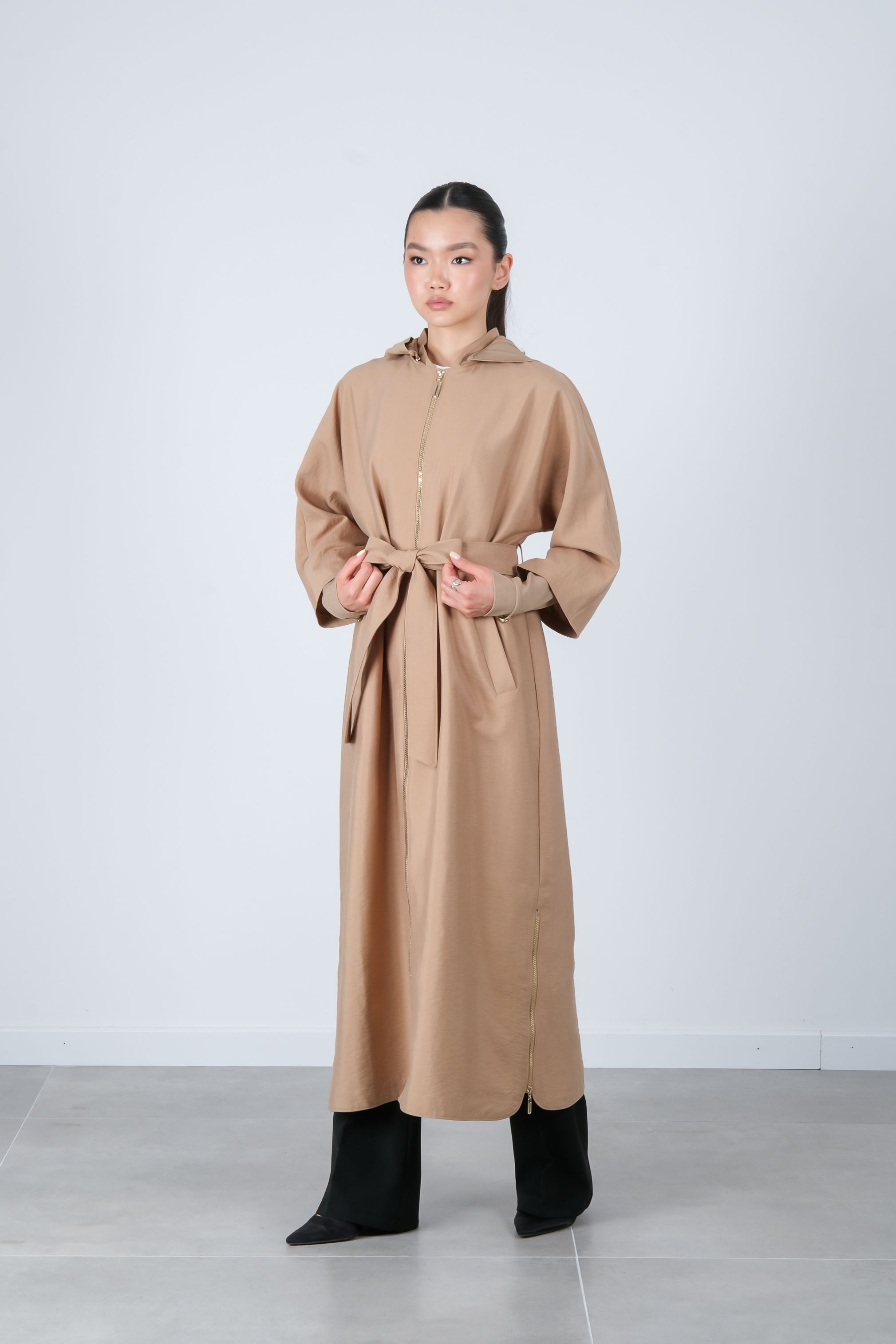 S-25-833 MASSİMO DONNA KAP - Bej