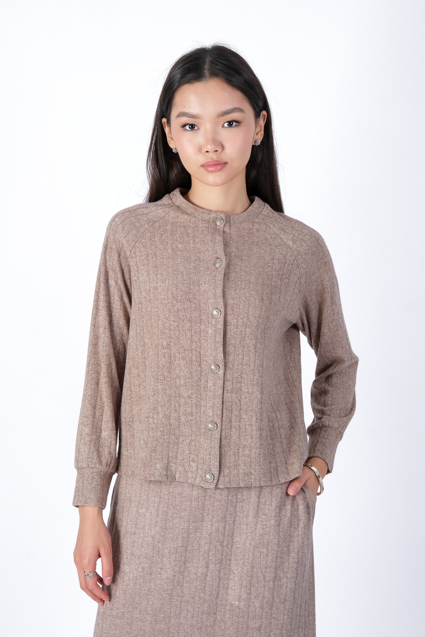 W-26-120 MASSİMO DONNA CEKET - Vizon