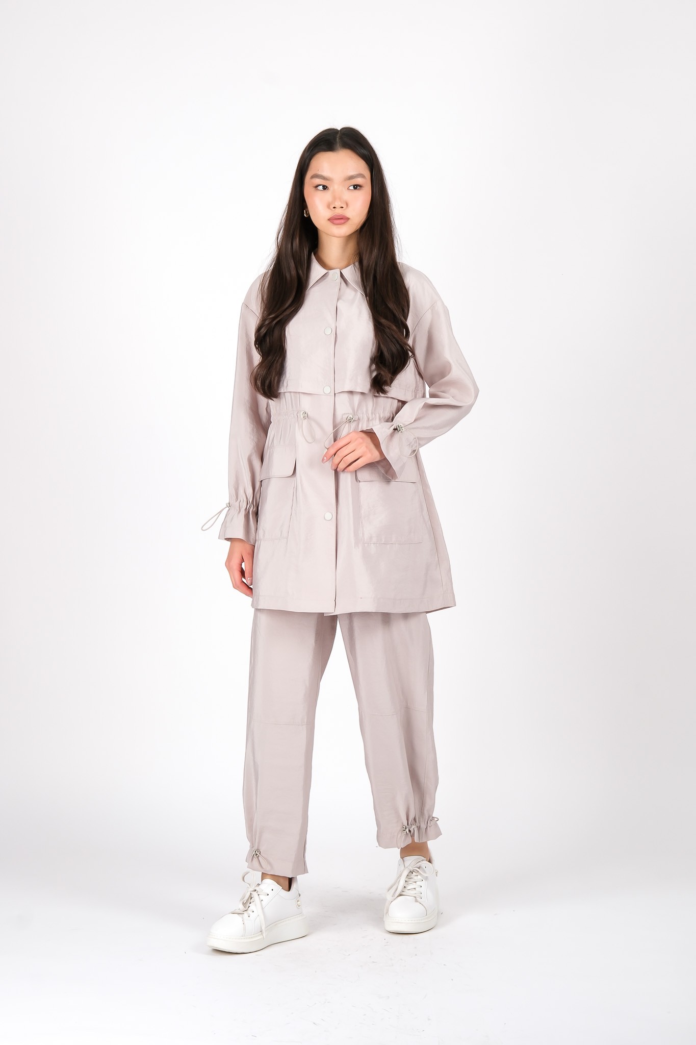 S-25-360 MASSİMO DONNA PANTOLON - Taş
