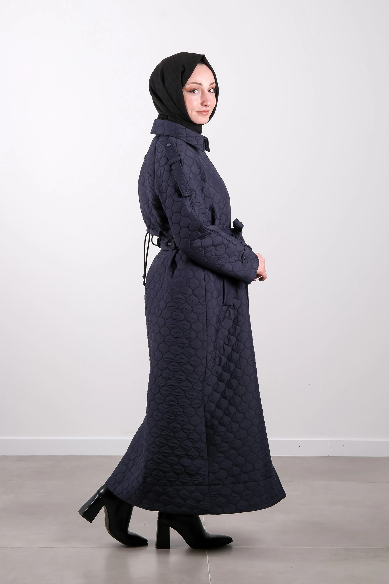 W-26-863 MASSİMO DONNA KAP - Lacivert