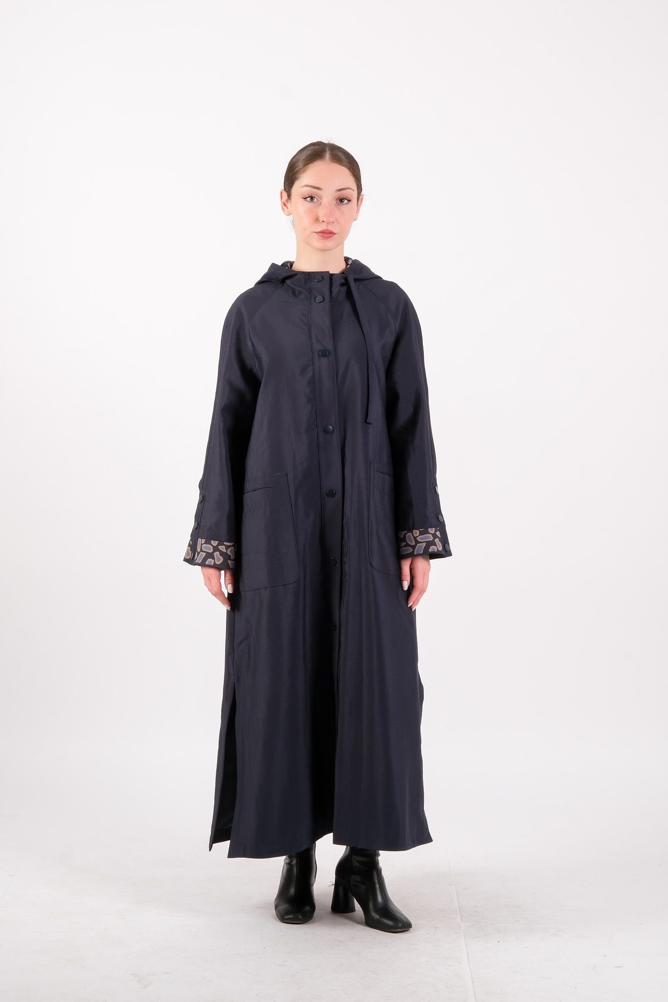 W-26-861 MASSİMO DONNA KAP - Navy blue