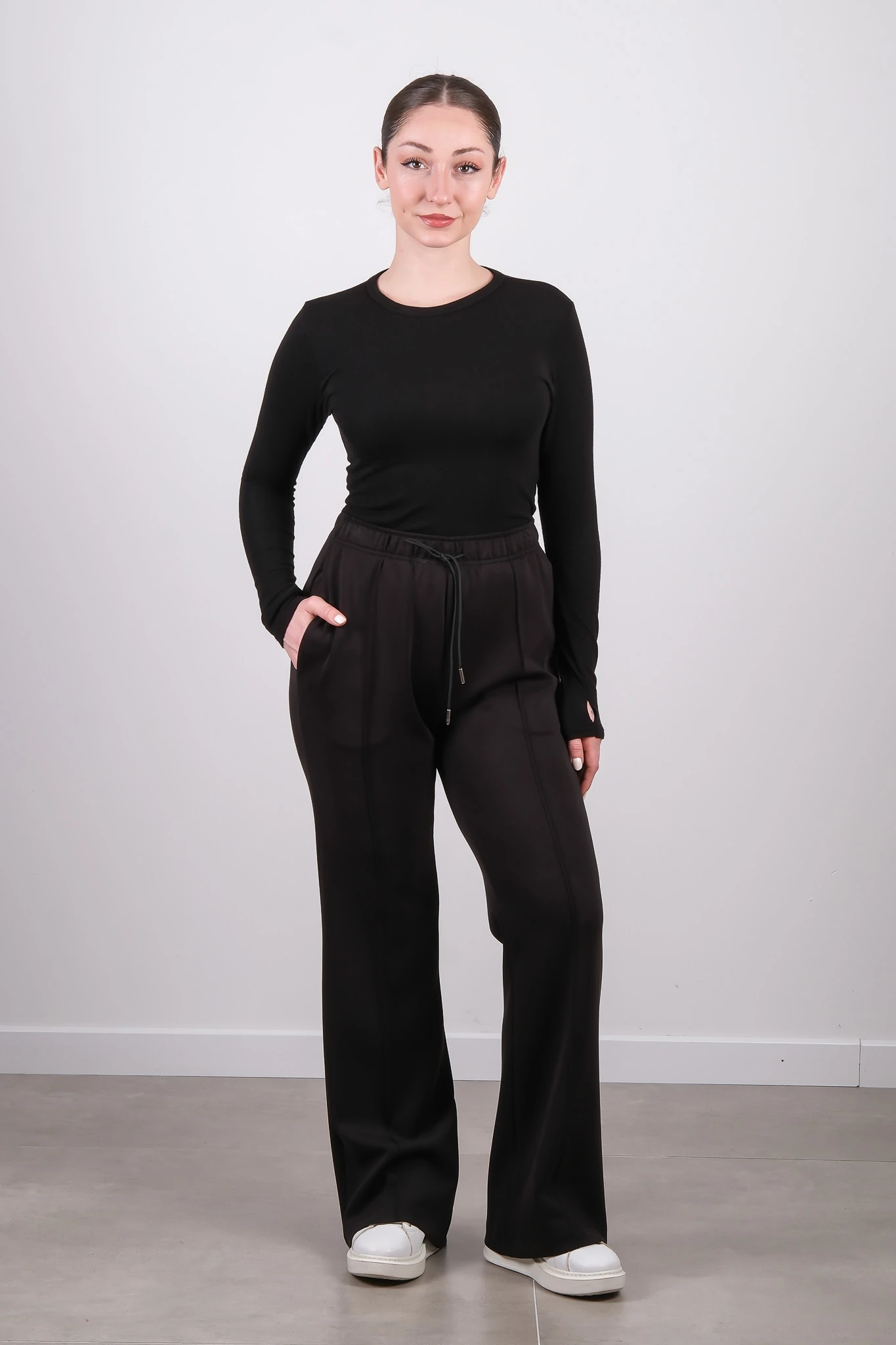 36125 İKOL EŞORTMAN ALT - Black