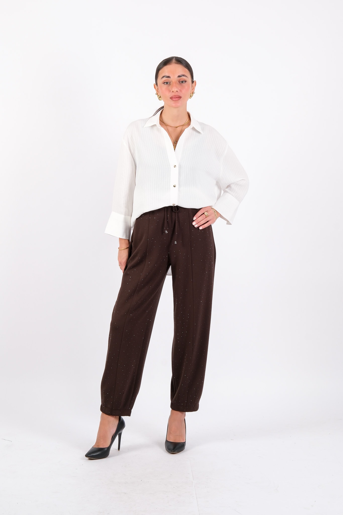 25503 2K PANTOLON - Kahverengi