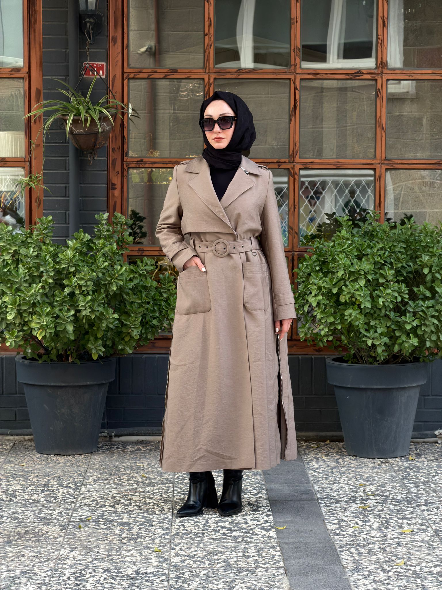 W-26-814 MASSİMO DONNA TRENCH