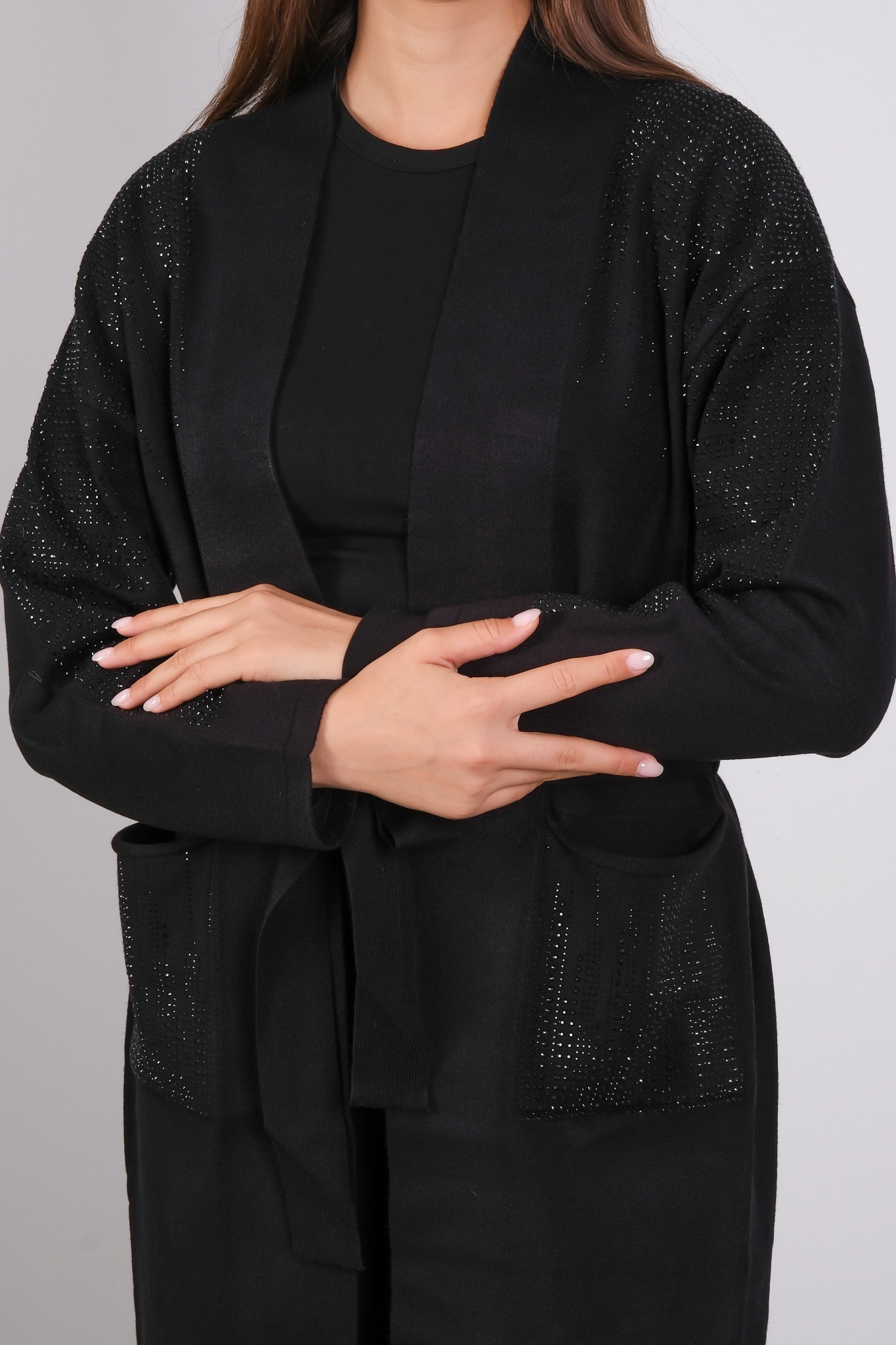 60912 ON TRİKO CEKET