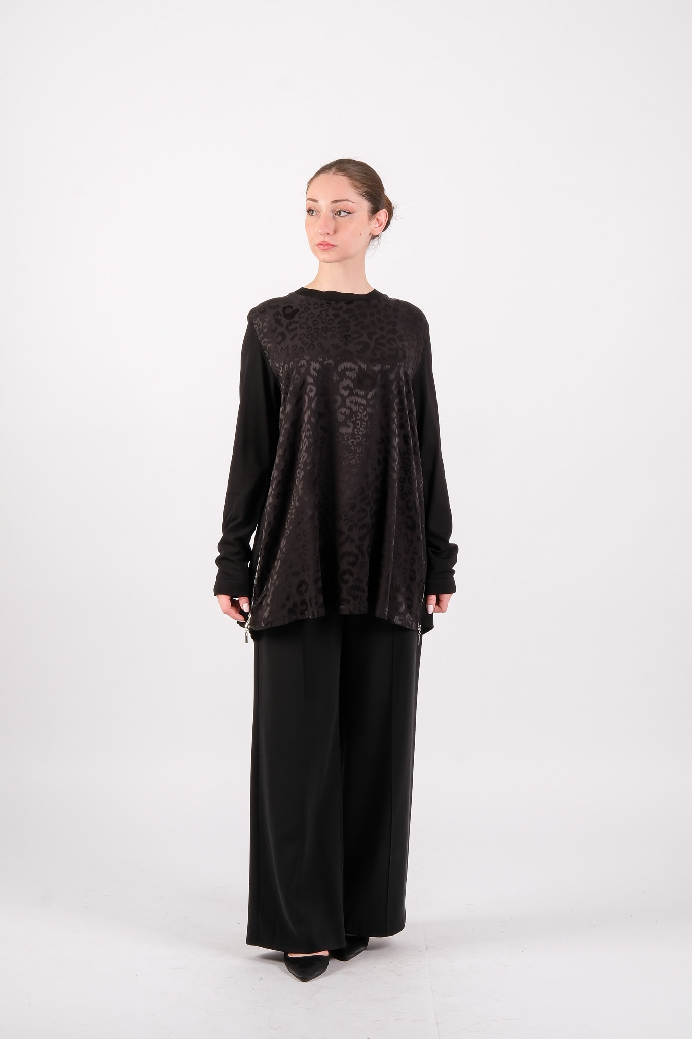 3002 NUSS TUNİK - Siyah