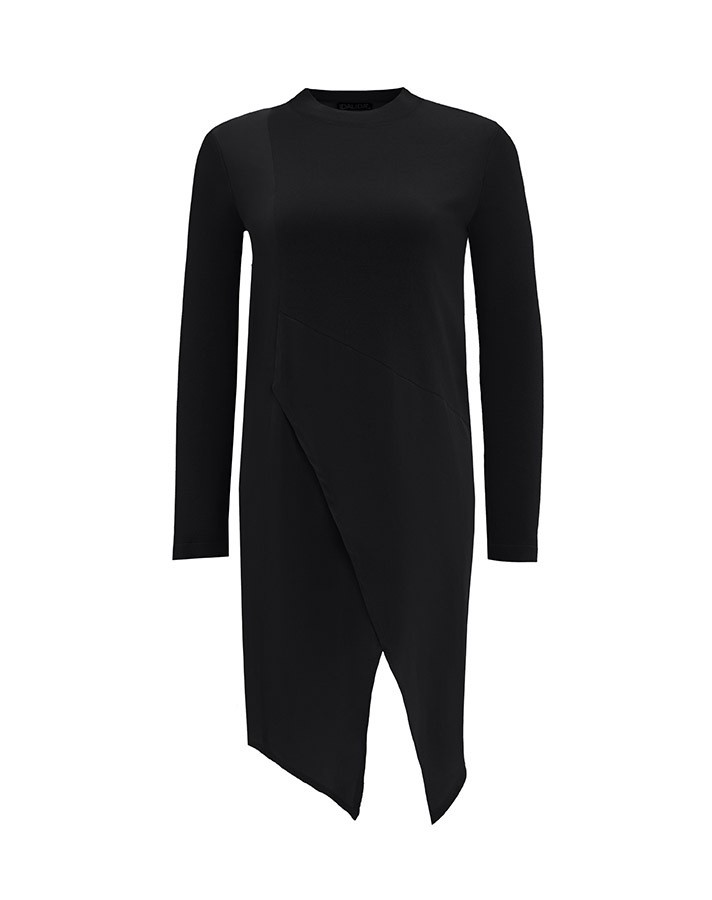 6022 MISS DALIDA TUNIC - Black