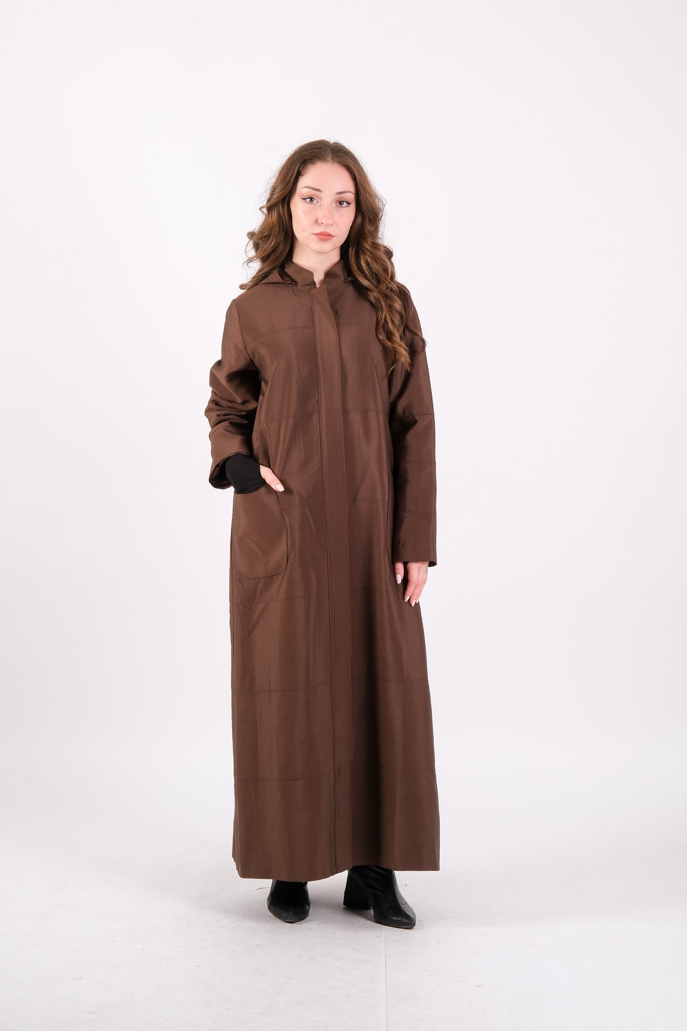 W-26-855 MASSİMO DONNA KAP - Kahve