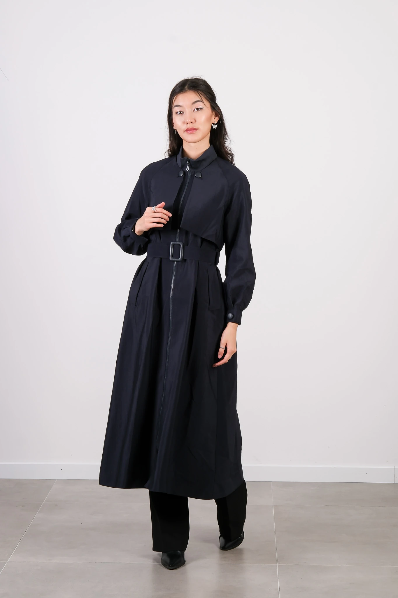 W-26-878 MASSİMO DONNA KAP - Lacivert