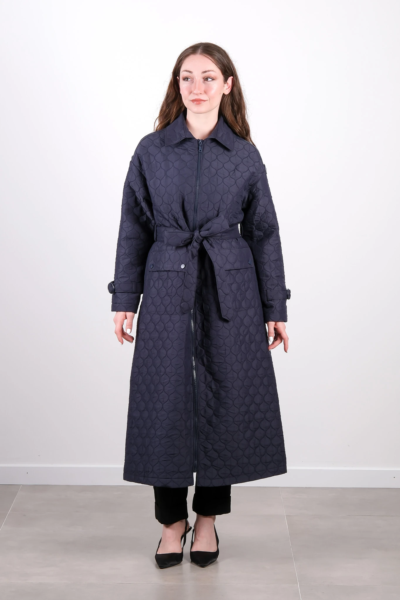 W-26-833 MASSİMO DONNA KAP - Lacivert