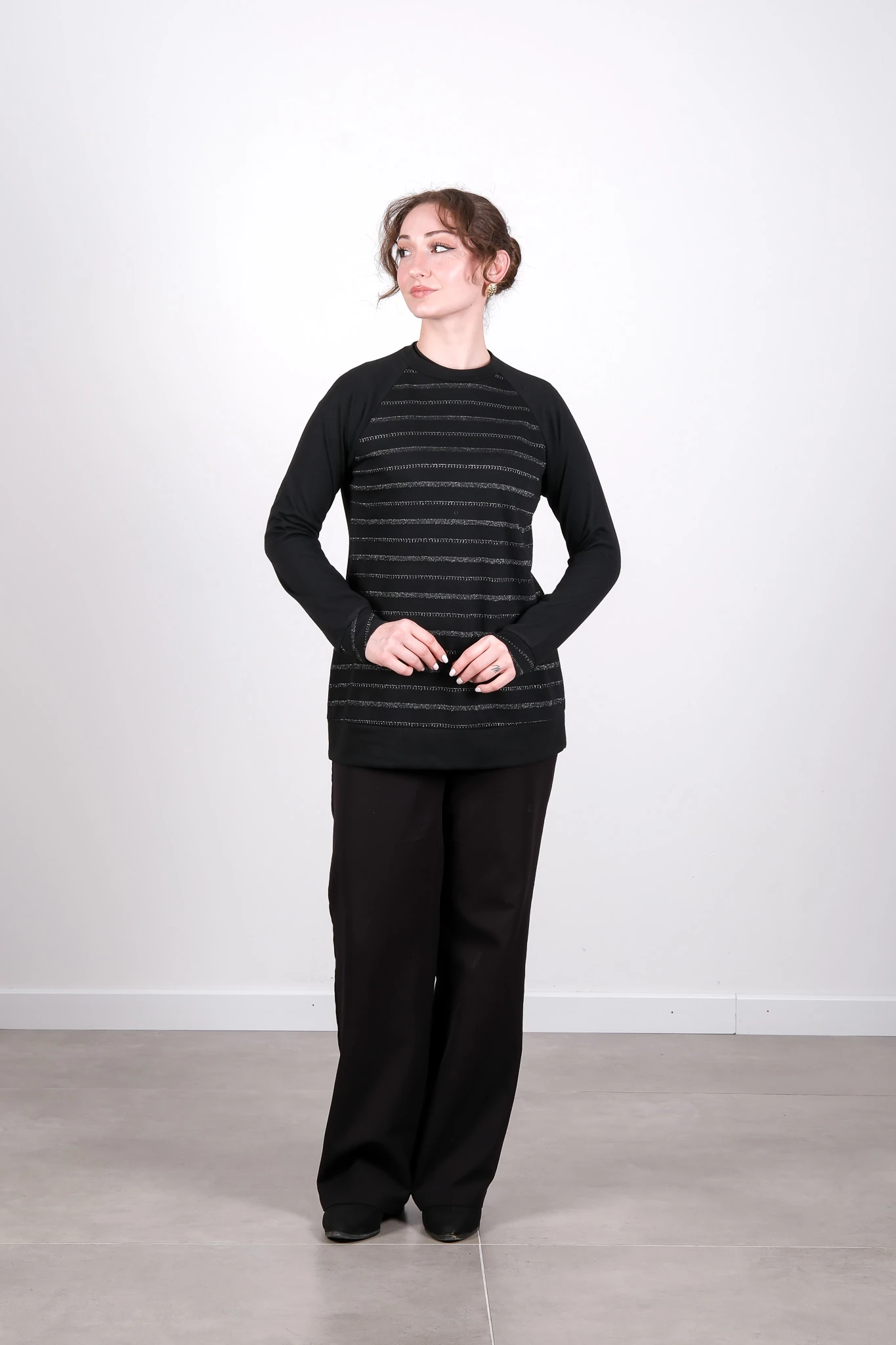 8031 LOOK TUNİK - Black