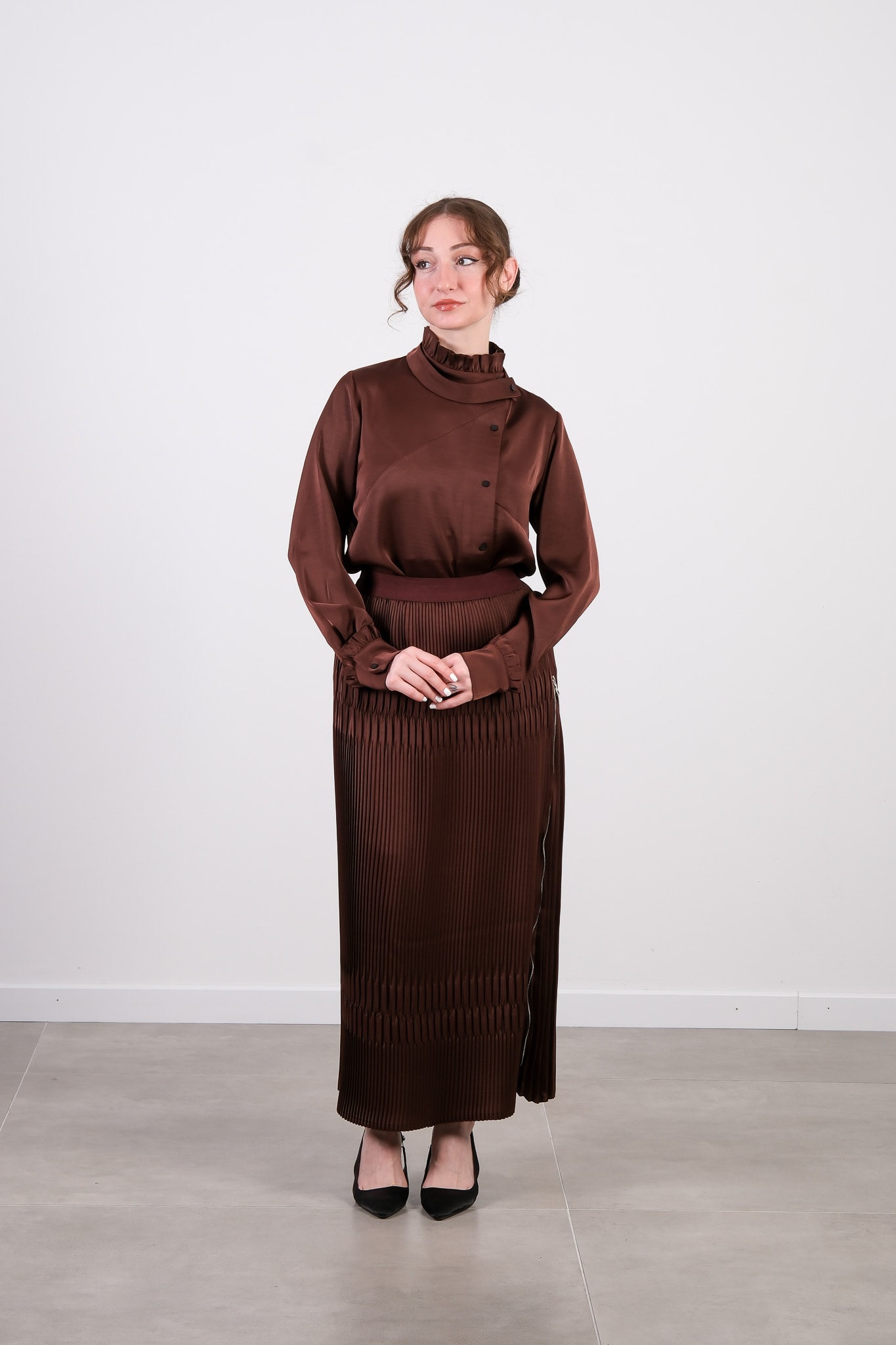 38015 MİSSWHENCE TAKIM - Kahve