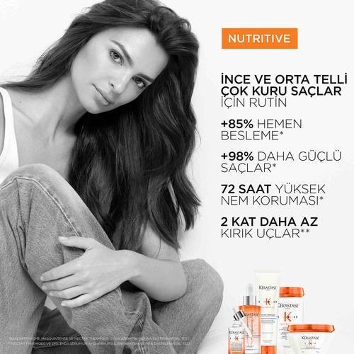 Kérastase Nutritive Masquintense Derin Besleme Saç Maskesi 200 ml