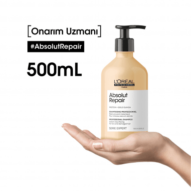 L'oréal Professionnel Serie Expert Absolut Repair Yıpranmış Saçlar için Şampuan 500 ml