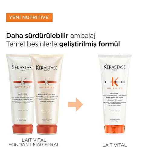 Kérastase Nutritive Lait Vital Kuru Saçlar İçin Saç Kremi 200 ml