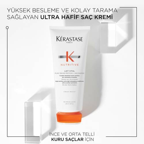 Kérastase Nutritive Lait Vital Kuru Saçlar İçin Saç Kremi 200 ml