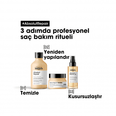 L'oréal Professionnel Serie Expert Absolut Repair Yıpranmış Saçlar için Şampuan 500 ml