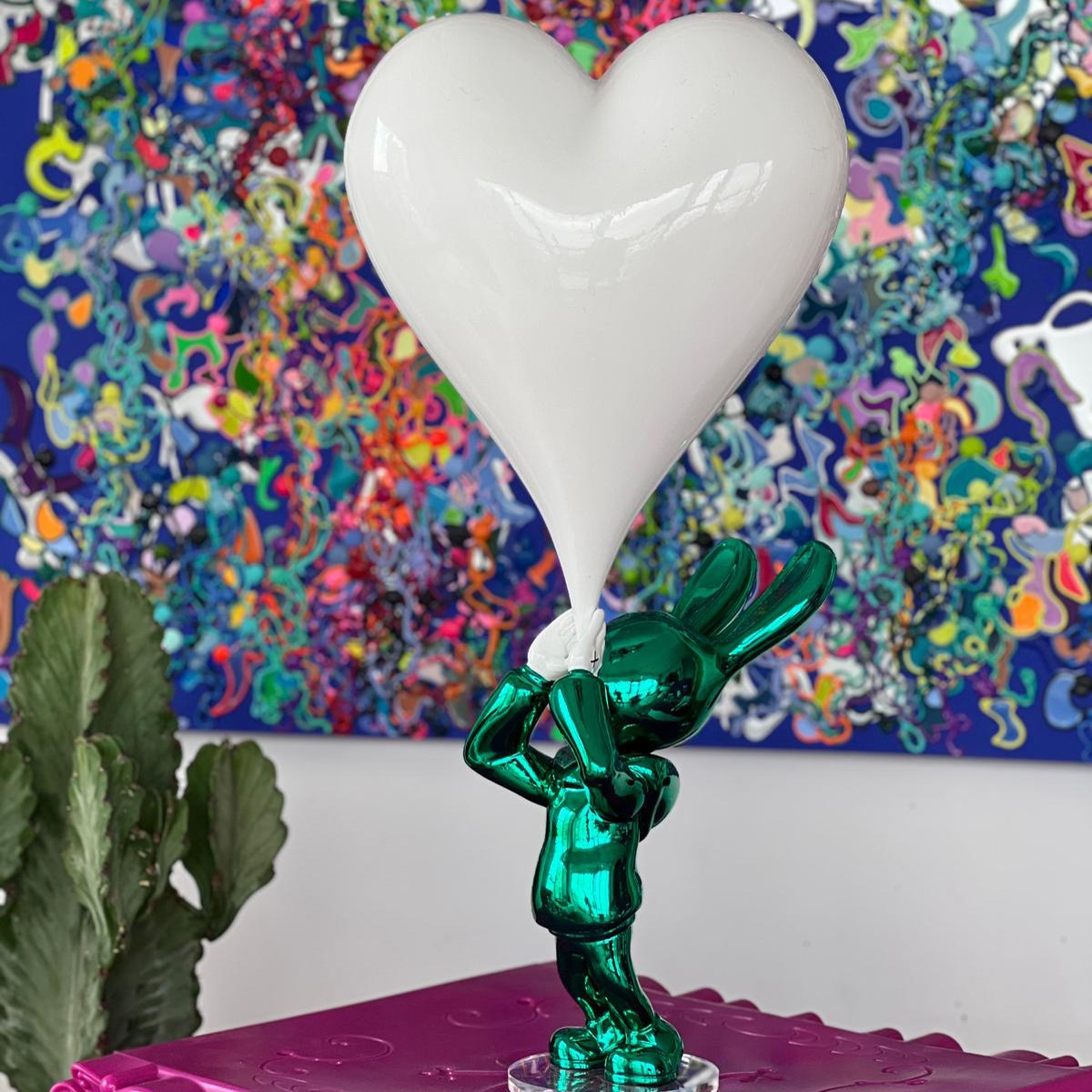 Yolo Heart - Green